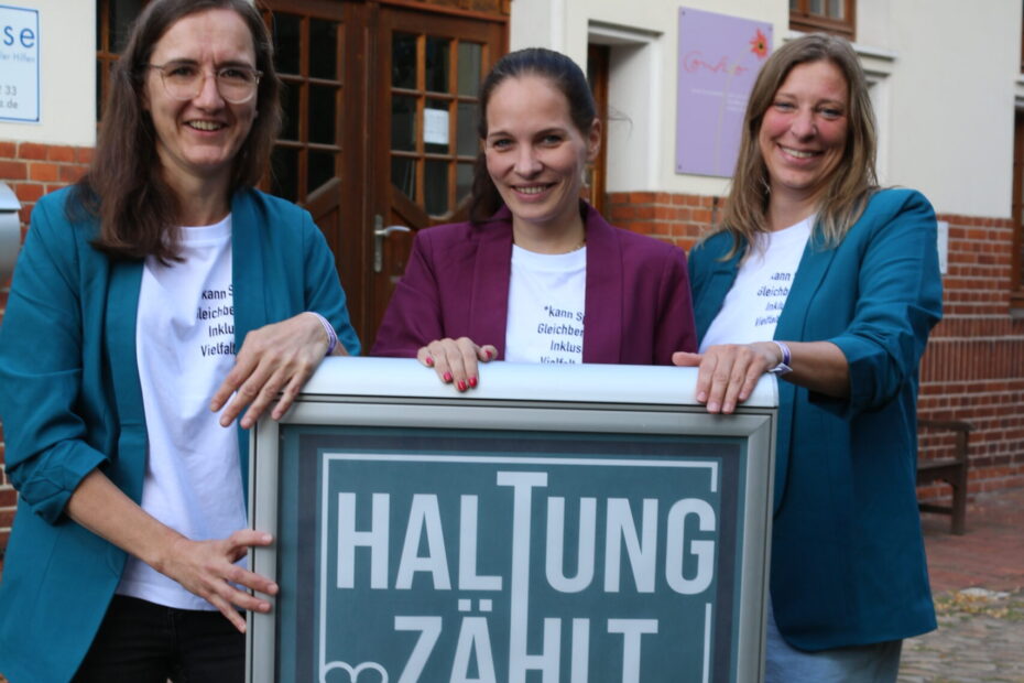 Christina Scheele, Susanne Thiemann und Nicole Feldmann-Patzke